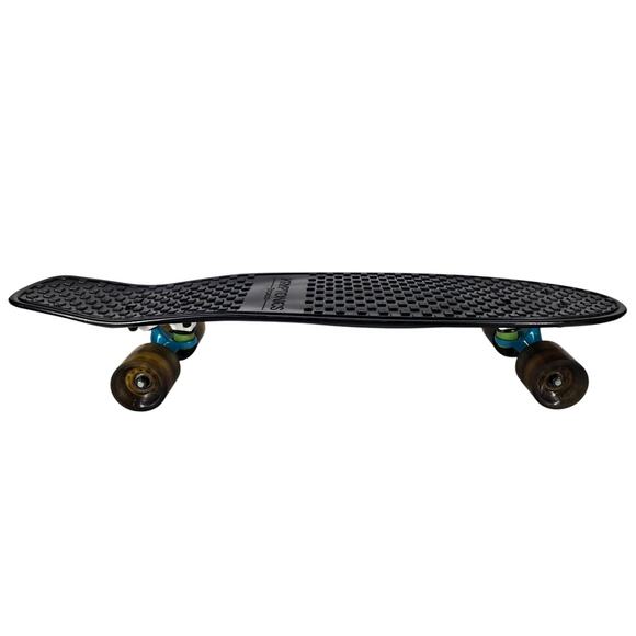 KRYPTONICS VINTAGE 1965 TORPEDO BLACK BLOCK GRID DESIGN PENNY CRUISER SKATEBOARD - Picture 2 of 10